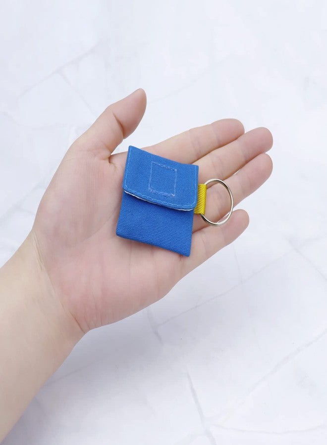 welsoon 3 Pack Keychain Pill Holder Mini Waterproof Pill Container Organizer Travel Portable Small Pill Pouch Bag for Outdoor Camping Traveling - Image 4